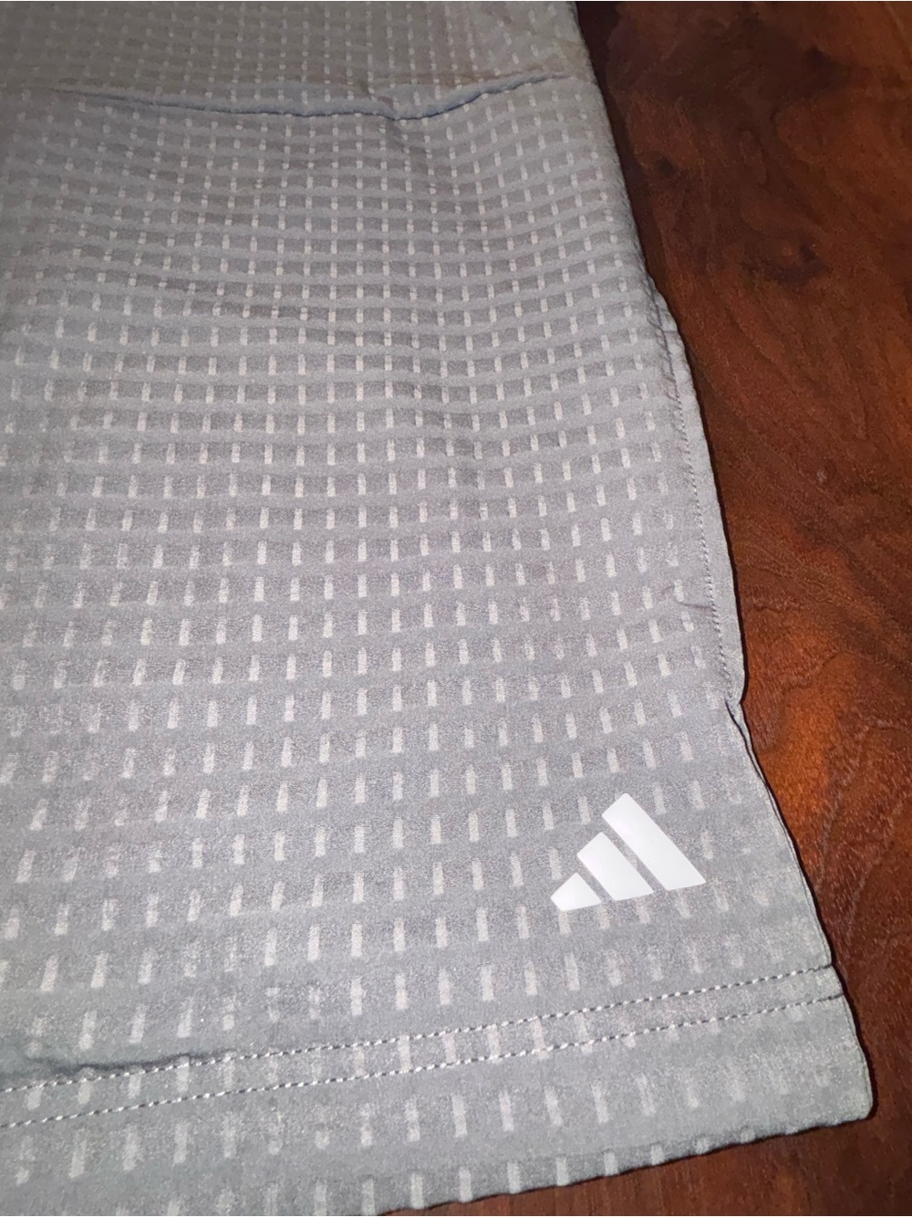Adidas Gray Textured Hooded Quarter Zip Pullover Women’s Small Athletic - Picture 4 of 7
